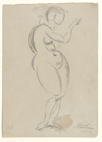 Untitled (Standing nude)