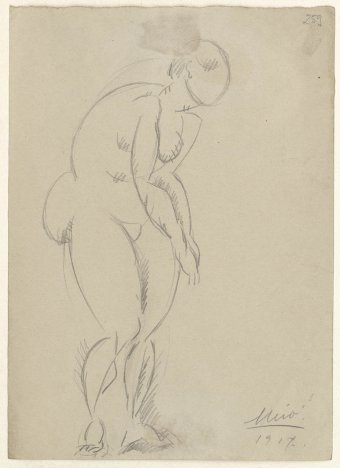 Untitled (Standing nude)