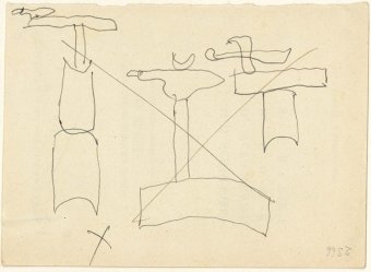 Drawings related to Monument, 1956