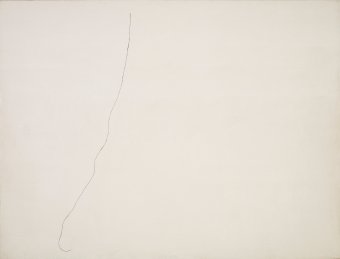Pintura sobre fons blanc per a la cel·la d'un solitari (II)