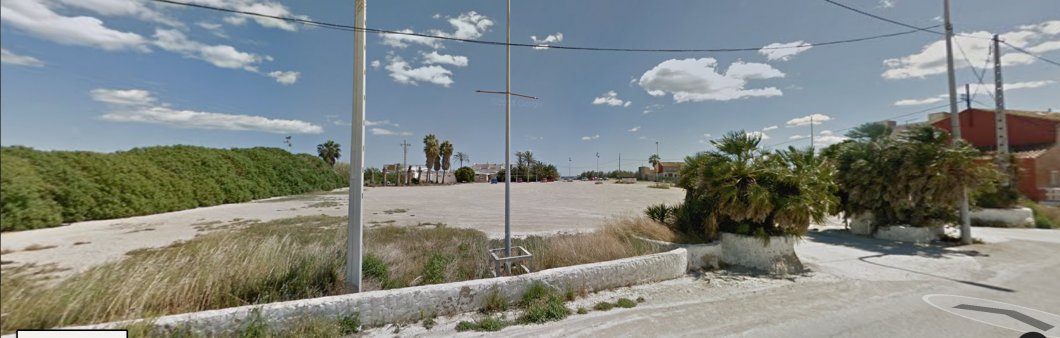 Captura de Google Street View de la discoteca The Face, Valencia
