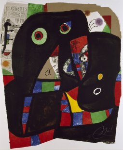 <p>Joan Miró. Gaudí XX, 1979 . Fundació Joan Miró</p>