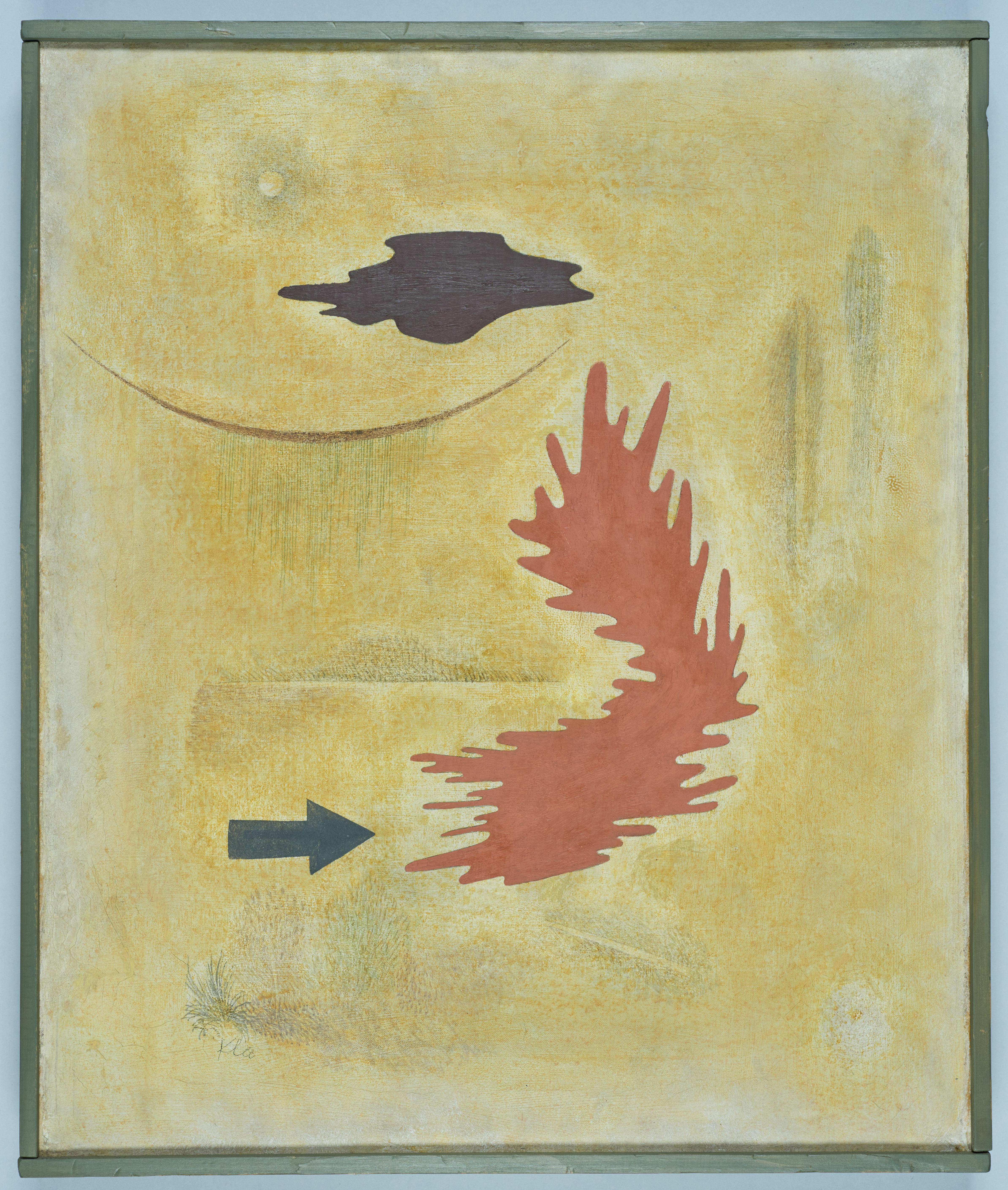 Paul Klee, <em>Temps inestable</em>, 1929 © Zentrum Paul Klee, Bern, Image archive.
