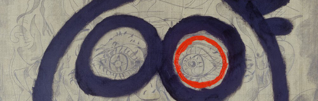 Detail of <em>Self-portrait</em>, 1937-1960. Fundació Joan Miró, Barcelona. © Successió Miró, 2020