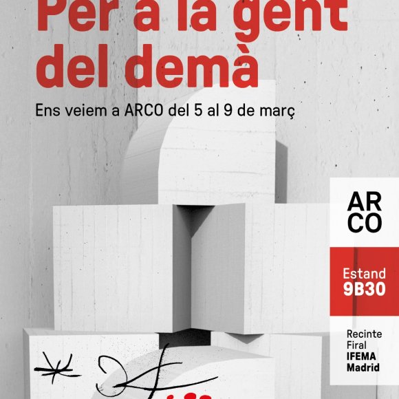 For the third consecutive year, the #FundacióMiró will be present at ARCO