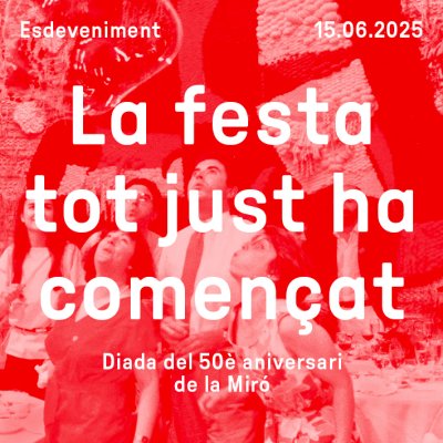 La fiesta acaba de empezar