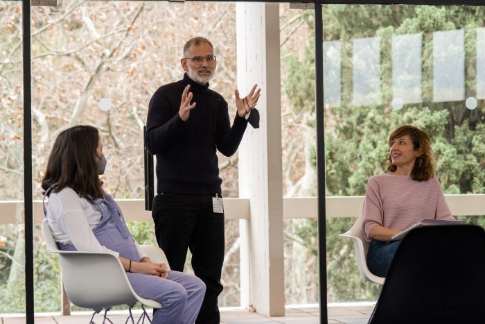 The Long Journey of Joan Miró. A conversation between Marta Altés and Juanjo Sáez, chaired by Carolina Rosich. Santa Eulàlia 2022