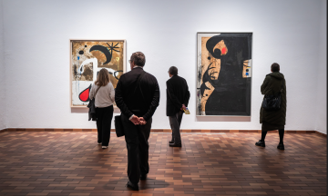 Inauguració de Joan Miró. Cercles. Fundació Joan Miró. Fotos Edu Pedrocchi.