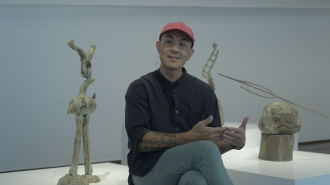 Tuan Andrew Nguyen, winner of the 2023 Joan Miró Prize