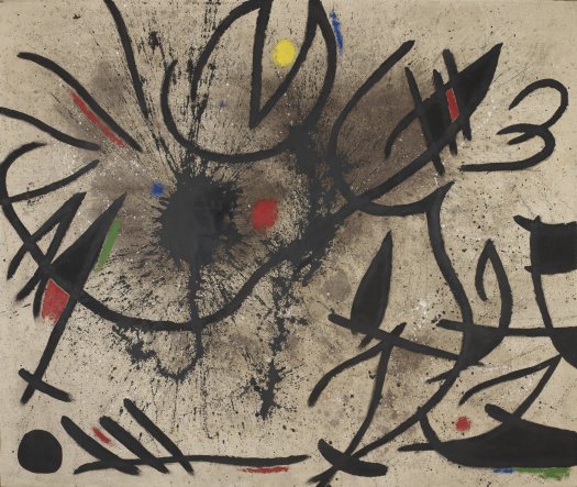 Birds At Daybreak Paintings Catalog Of Works Fundacio Joan Miro