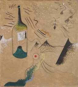 Pintura (La botella de vino), 1924