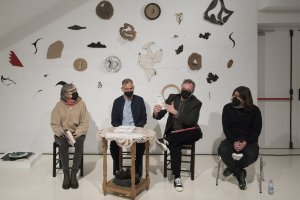 Roda de premsa "Salt i immersió" a l'Espai 13