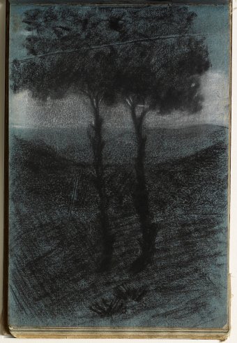 Landscape with trees