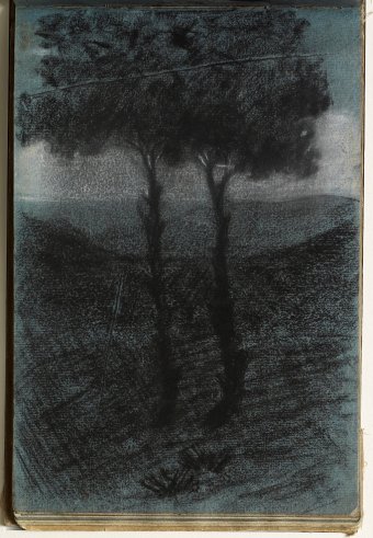 Landscape with trees