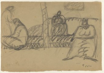 Untitled (Market scene)