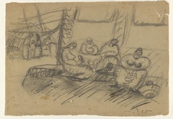 Untitled (Market scene)