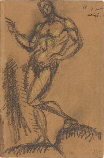 Untitled (Standing nude)