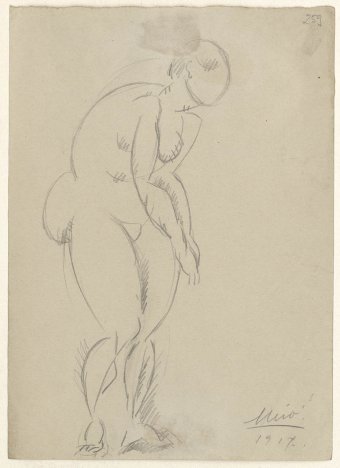 Untitled (Standing nude)