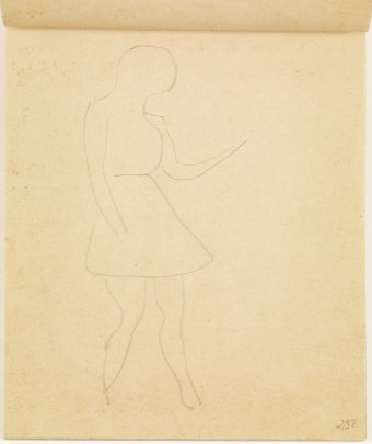 Study of female figure