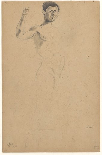 Untitled (Standing nude)