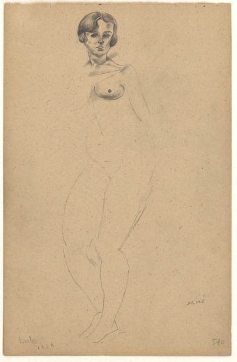 Untitled (Standing nude)