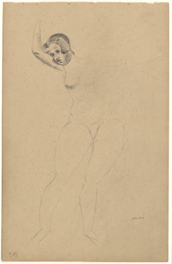 Untitled (Standing nude)