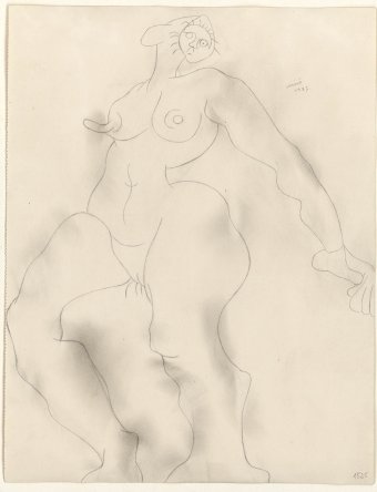 Untitled (Drawing from La Grande Chaumière)