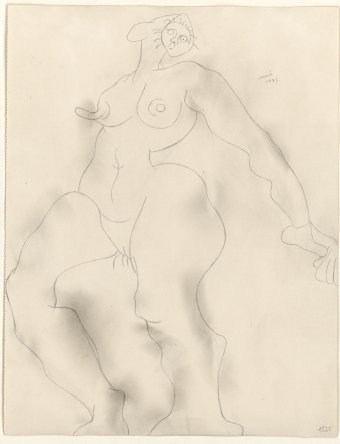 Untitled (Drawing from La Grande Chaumière)