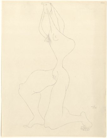 Untitled (Drawing from La Grande Chaumière)