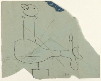 Preliminary drawing for Pumpkin, 1956