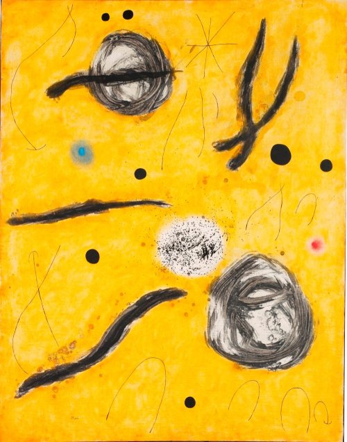 <p>La primera espurna del dia II, Joan Miró, 1966. Fundació Joan Miró, Barcelona. © Successió Miró, 2025.</p>