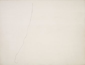 Pintura sobre fondo blanco para la celda de un solitario (II)
