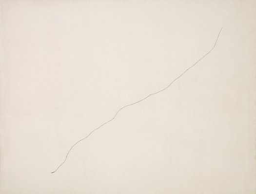 Painting on white background for the cell of a recluse (III) | Paintings |  Catalog of works | Fundació Joan Miró