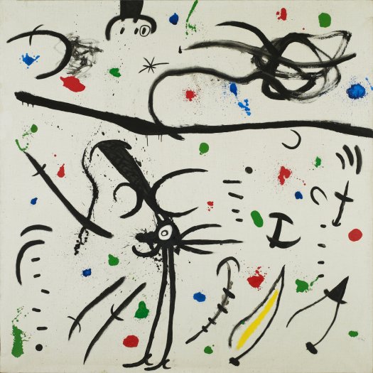 Paisaje animado | Pinturas | Catálogo de obras | Fundació Joan Miró
