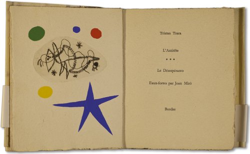 <p>L'antitête. Le désespéranto. Joan Miró, 1947. Fundació Joan Miró, Barcelona. © Successió Miró, 2025.</p>