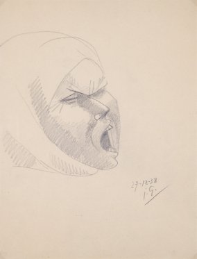 Study for Head of Montserrat 2