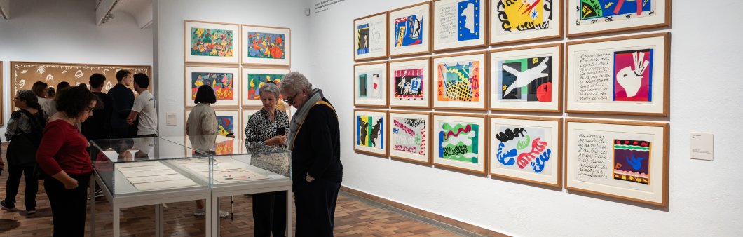 Exposición Miró Matisse, más allá de las imágenes comisariada por Rémi Labrusse. © Fundació Joan Miró. Fotos: Pep Herrero
