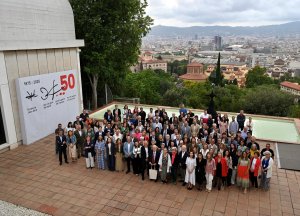 <p>Presentació de la programació del 50 aniversari de la Fundació Joan Miró &copy; Fundació Joan Miró, Barcelona. Fotografia de Pep Herrero.</p>