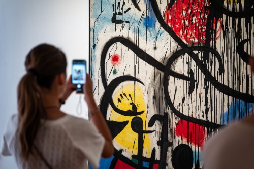 <p>Presentació de la Col·lecció Joan Miró. Fundació Joan Miró, Barcelona. Fotografia de Pep Herrero.</p>