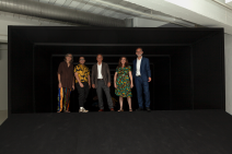 Inauguración de Fito Conesa. Nuestro camino permanece. Espai 13 2018 2019 Fund Joan Miró20180920 Martina Millà, Fito Conesa, Miquel Molins, Pilar Cruz, Marko Daniel