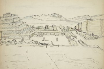 <p>Le Corbusier. <em>Mundaneum, Museu Mundial, Ginebra</em>, 1929</p>