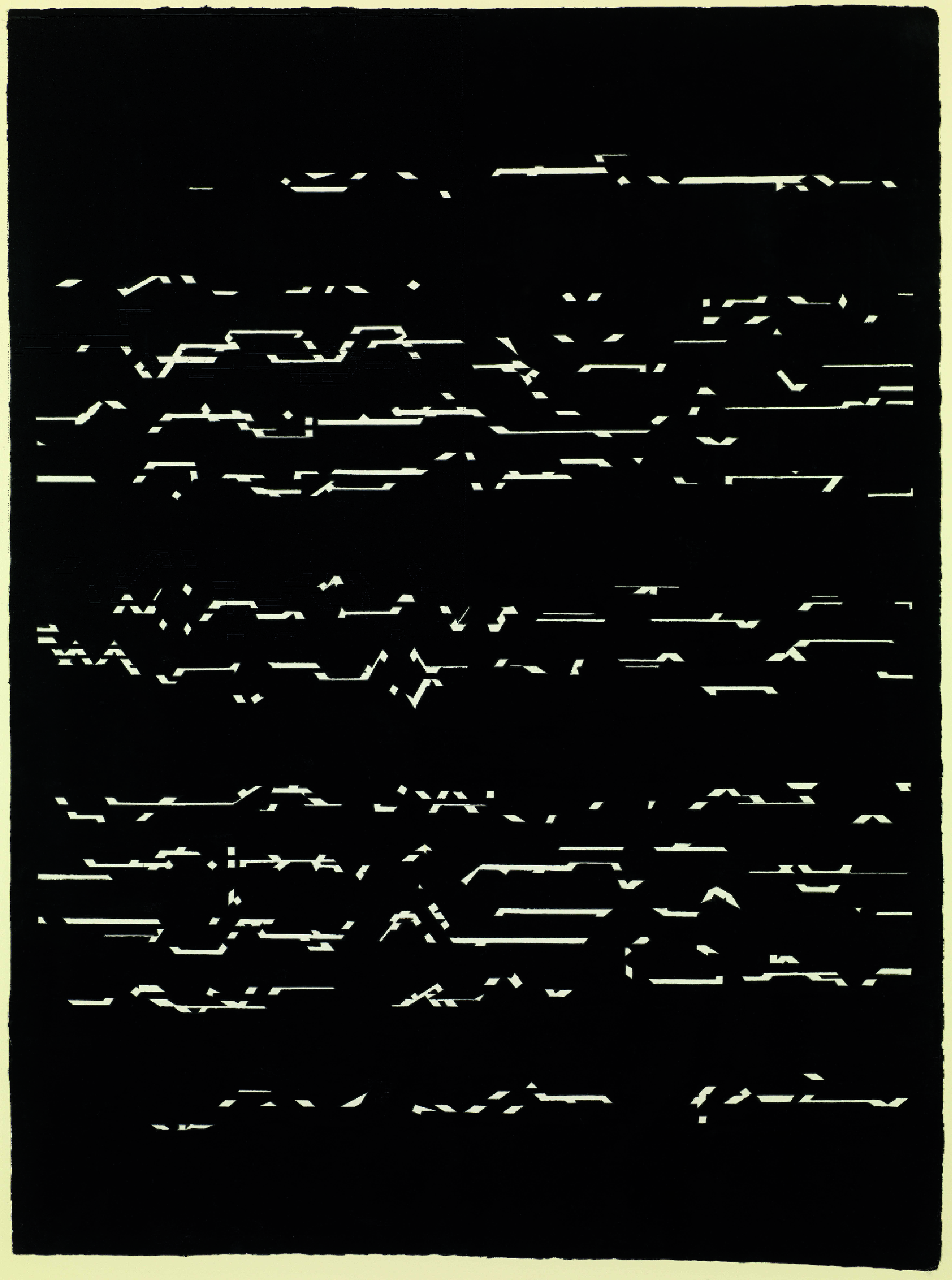<em>Segundo cantoral IV</em>. Pablo Palazuelo, 1987 © Fundación Palazuelo, 2019