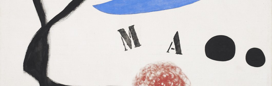 Joan Miró. <em>Poema (III)</em>, 1968. Acrílic damunt tela. Fundació Joan Miró, Barcelona © Successió Miró, 2018
