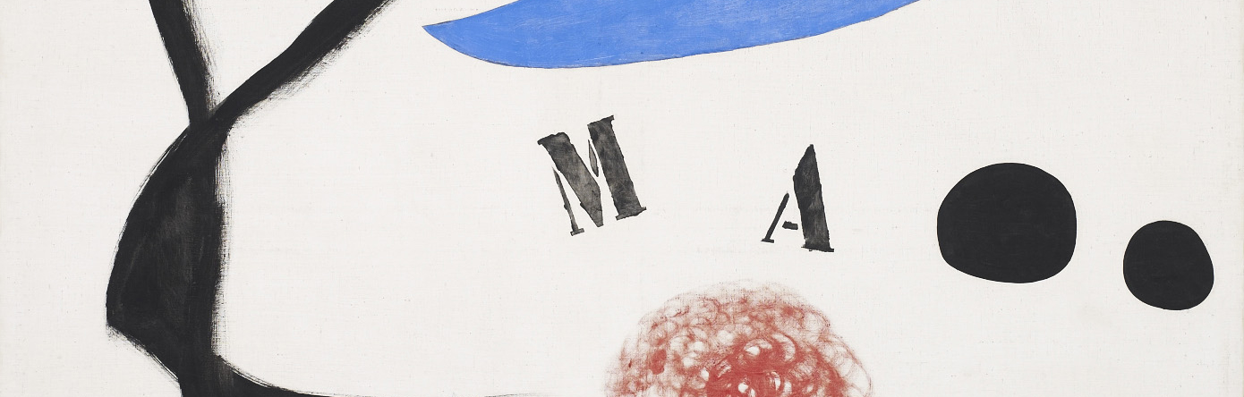 Joan Miró. <em>Poem (III)</em>, 1968. Acrylic on canvas. Fundació Joan Miró, Barcelona © Successió Miró, 2018
