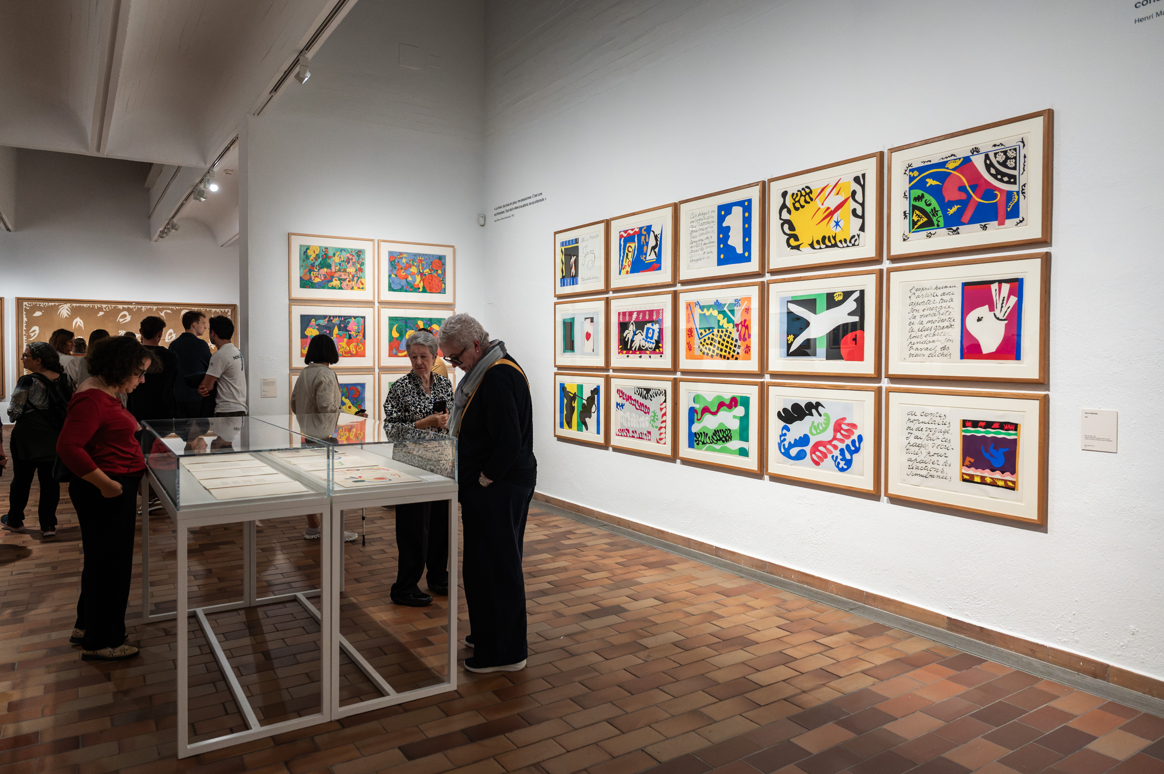 Exhibition MiróMatisse, Beyond Images. Curator Rémi Labrusse. © Fundació Joan Miró. Photos: Pep Herrero
