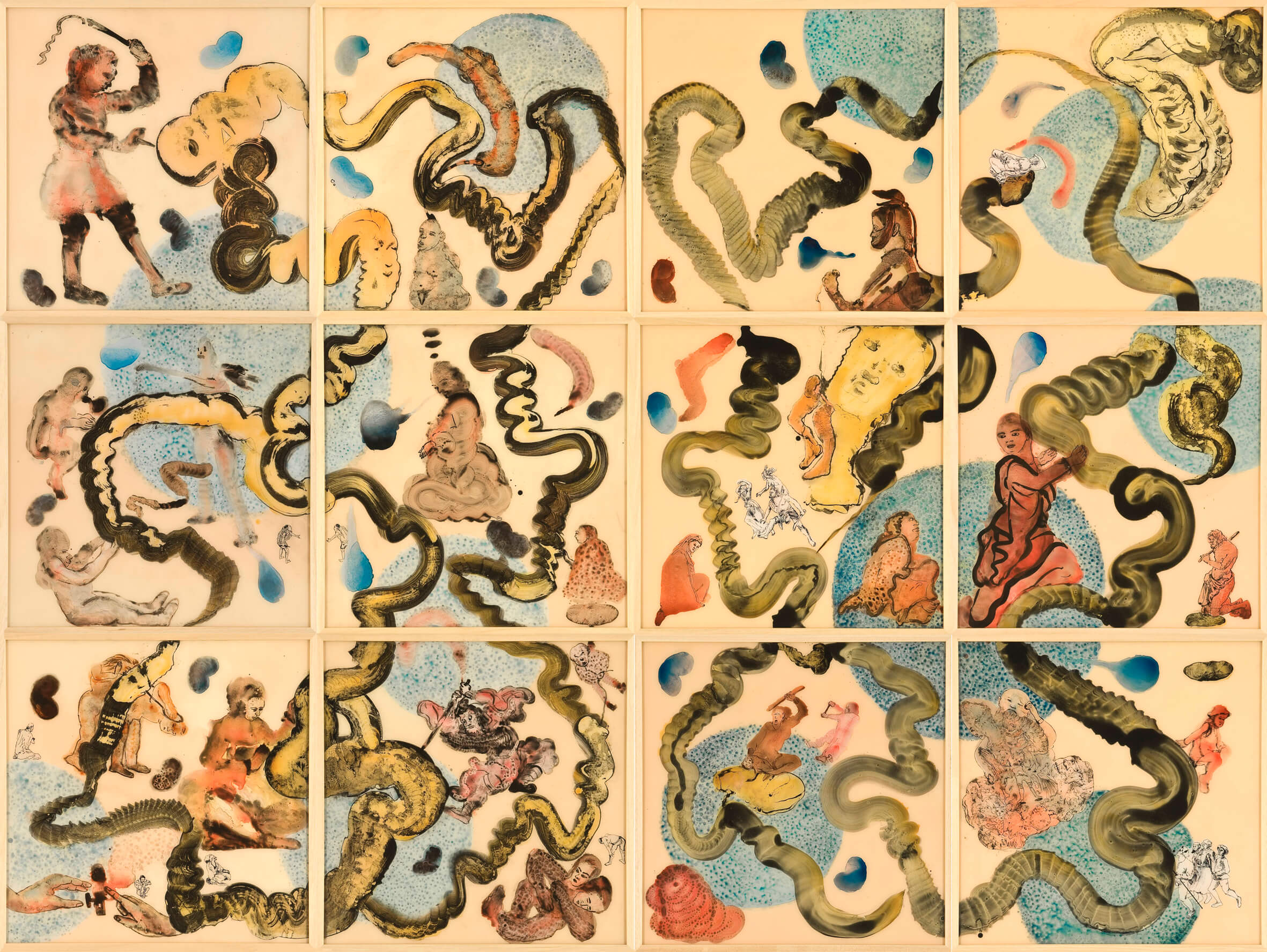 Detalle de <em>Part Object</em>, 2008&nbsp;© Nalini Malani
