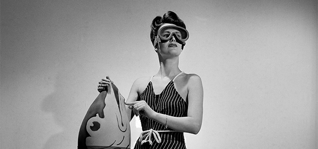 Lee Miller. <em>Bathing Feature</em>, <em>Vogue</em> Studio, London, 1941 © Lee Miller Archives, England, 2018. All rights reserved